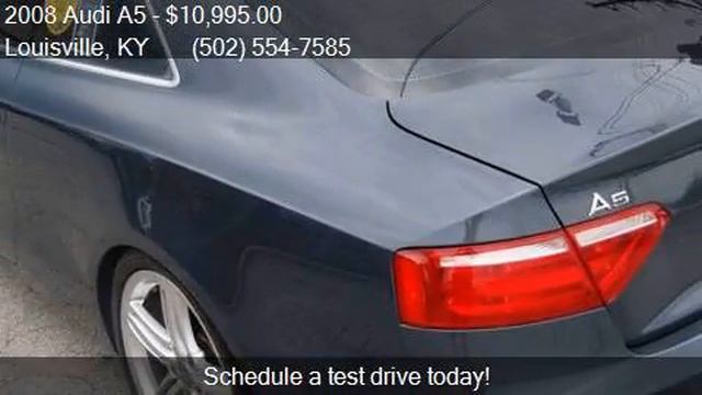 2008 Audi A5 quattro AWD 2dr Coupe 6M for sale in Louisville смотреть онлайн