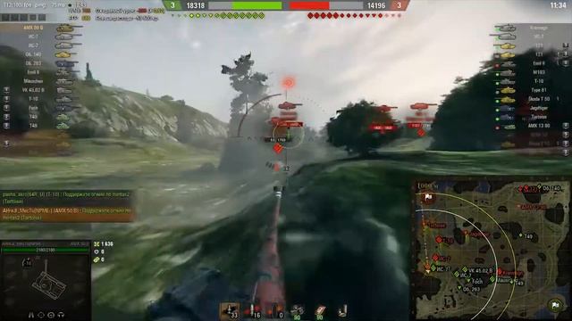 Как я взял 3 отметки на AMX 50B смотреть онлайн