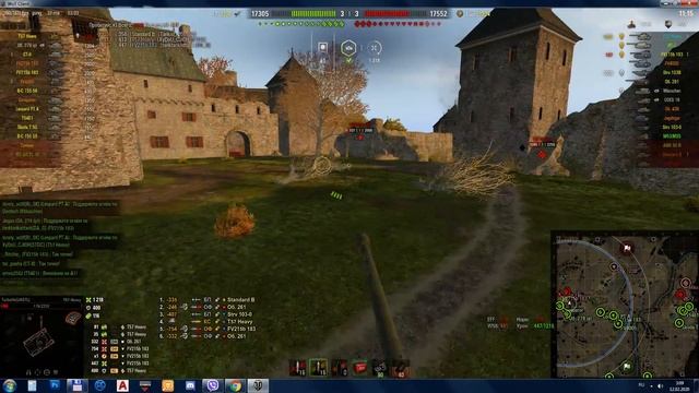 Т57 Heavy - Редшир Случайный бой World of Tanks