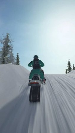 Sledders / PC /  Заднее сальто на снегоходе.