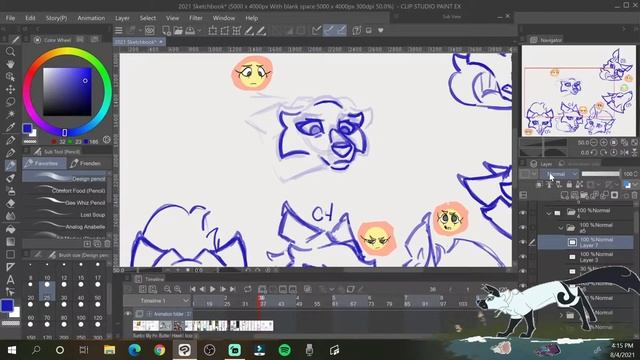 More Expressions - Digital Speedpaint