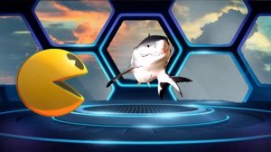 Pacman Vs Cartoon Shark, Pacman Vs Monsters Pacman.