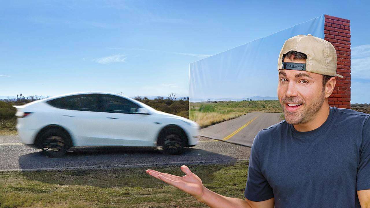 Можно Ли Обмануть Беспилотный Автомобиль (Марк Робер НАСА | Mark Rober NASA)