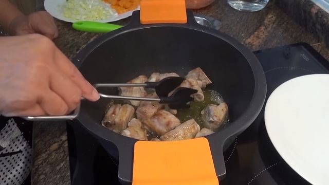 GUISO DE LENTEJAS CON CHORIZO Y COSTILLAS DE CERDO. Loli Domínguez - Recetas paso a paso. Tutorial