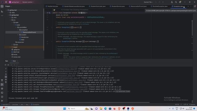 #12 Mastering Error Handling in Spring Boot | In Tamil | Full Stack Development