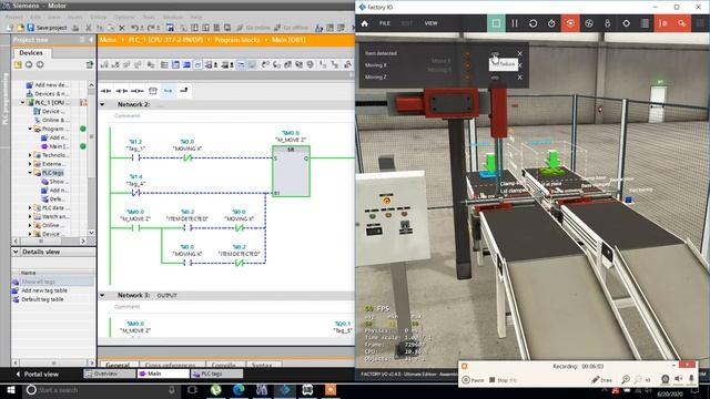 FACTORY IO - PICK AND PLACE - SUPER FAST TUTORIAL смотреть онлайн
