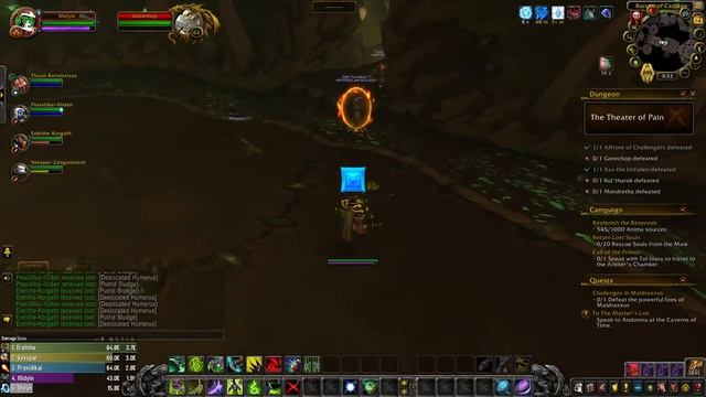 WoW: Shadowlands: Heroic ToP with Vengeance Demon Hunter Tank смотреть онлайн