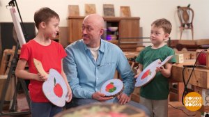 Папа вам не мама, с ним рисуем огнем! Доброе утро. Суббота. Фрагмент выпуска от 22.03.2025