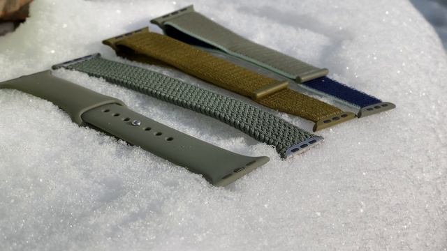 Inverness Green Braided Solo Loop - Apple Watch Band смотреть онлайн