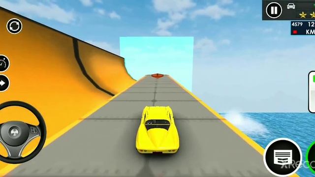 Curved Track Car Parking || HD Graphics || Realistic Car Driving Simulator. смотреть онлайн