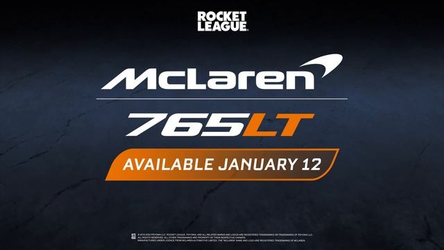 Rocket League - Official McLaren 765LT Trailer