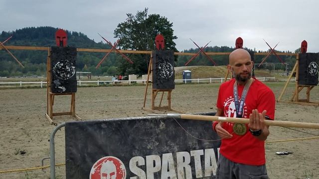 Spartan Race Spear Throw: The Secret To Landing It! смотреть онлайн