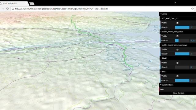 Qgis2threejs