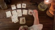 ASMR REQUEST! Card playing! Solitaire! (No talking) Card flipping & shuffling.