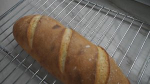 Пшеничный батон на молоке. На закваске.