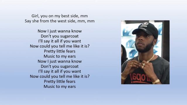 Pretty Little Fears - 6lack & J Cole lyrics смотреть онлайн