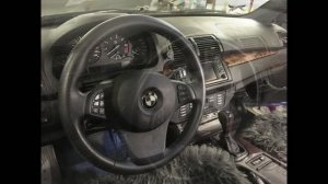 Мойка интерьера BMW X5 e53 своими руками)