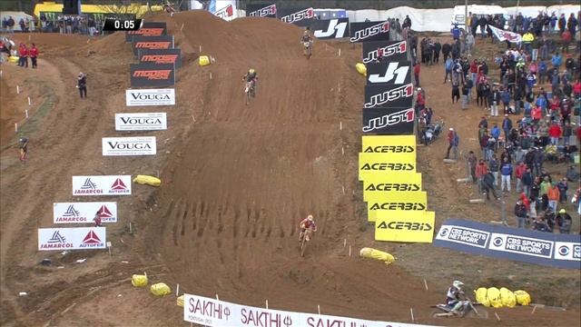 Coldenhoff pass Bobryshev and Seewer - MXGP of Portugal 2018 смотреть онлайн