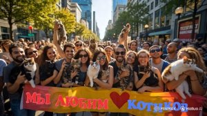 Мы любим котиков