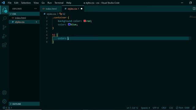Project Based CSS Bangla Tutorial #5 [CSS Inheritance]