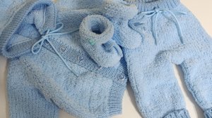 Довязала ещё один комплект!