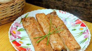 Лаваш с баклажанами и грибами