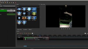 Background removal with OpenShot