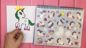 Рисуем единорожку со стикеров