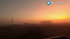 Группа боевиков ВСУ на пикапе под российским обстрелом пытается сбежать с курского МАВП «Суджа»