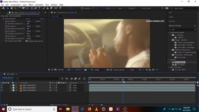 After Effects CC 2019 (Tutorial): RGB Split Effect (NO PLUGIN)