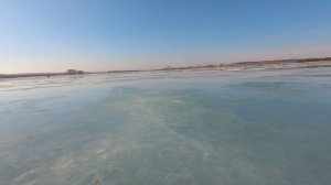 Рыбалка-разведка в конце марта 2025.