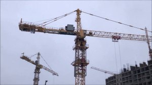 Старички РЖЕВ. Башенный кран КБ-473