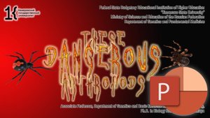 PowerPoint презентация учебная These dangerous arthropods