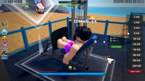 ОТ НУБА ДО КАЧКА в Gym League | Roblox