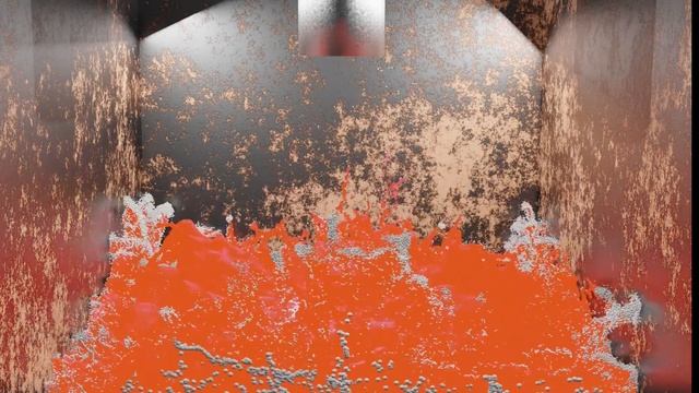 Flip fluid 3D blender colorful simulation animation смотреть онлайн