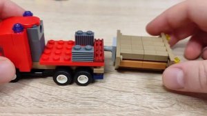 Обзор самоделки из ЛЕГО - КамАЗ 6426 Лесовоз