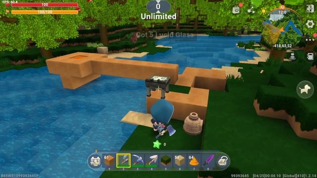 Mini World Creata #127 วิธีตักน้ำและลาวา ไม่มีแล้วถังน้ำ смотреть онлайн