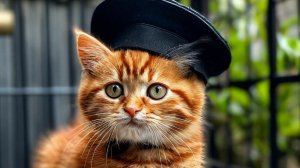 Классное видео о рыжем коте-76 выпуск.