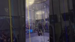 Фантастическое выступление в аэротрубе