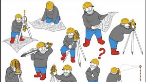 Координаты поворотных точек (AutoCAD ГПЗУ)