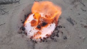 эксперимент с содой и сахаром