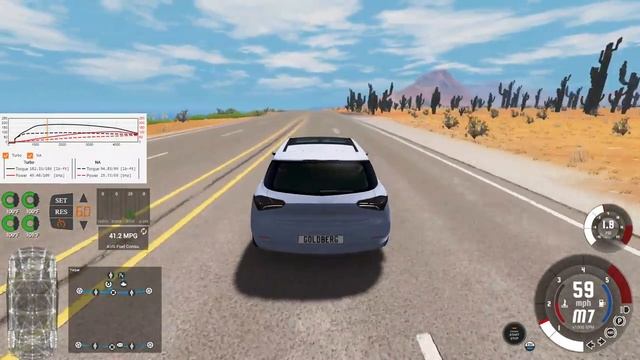 BeamNG: Build the best gas mileage car смотреть онлайн