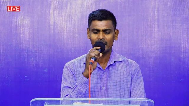 🅻🅸🆅🅴 COMMUNION SERVICE -1 |  AUG 06, 2023 | Rev. KN.RAJAN