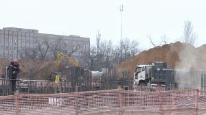 Вице-премьер Марат Хуснуллин проверил, как идет возведение многоэтажек в Мелитополе