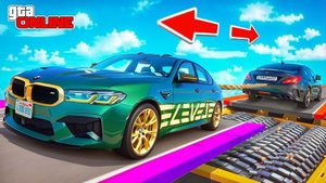 У КАКОГО БЛОГЕРА САМАЯ СИЛЬНАЯ МАШИНА? ПЕРЕТЯГИВАНИЕ КАНАТА В GTA 5!  - ЭКСПЕРИМЕНТЫ ГТА 5