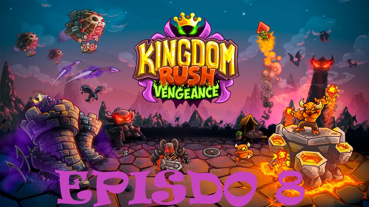 ПРохождение игры - Kingdom Rush Vengeance (Без комментарий)