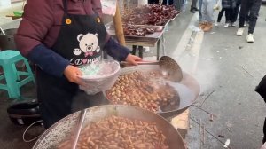 Процветающий рынок Сычуани в Китае- холодное мясо, сахарные рисунки и уличная жизнь!