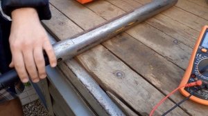 Работа зонда SNS-200 в буровой голове прокольного типа