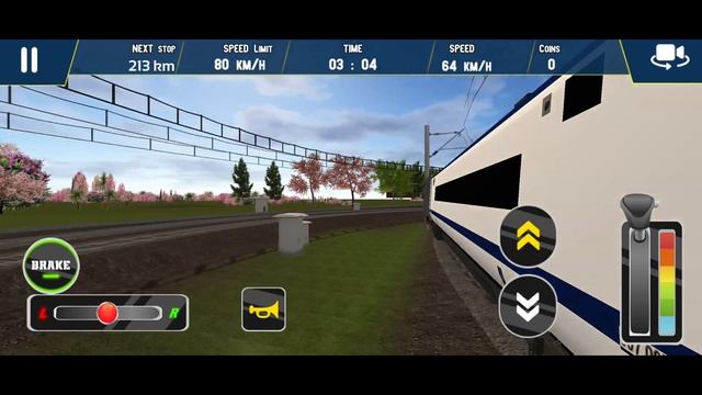 New High graphics train game 😍| Indian rail sim 3D train game | indian rail sim gameplay #gaming