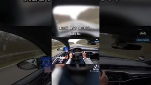 audi RS6 300km/h kerosene